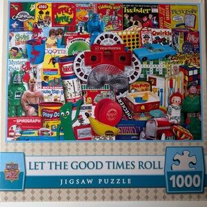 MasterPieces “Let The Good Times Roll” Retro Game Jigsaw Puzzle - 1000 Pieces